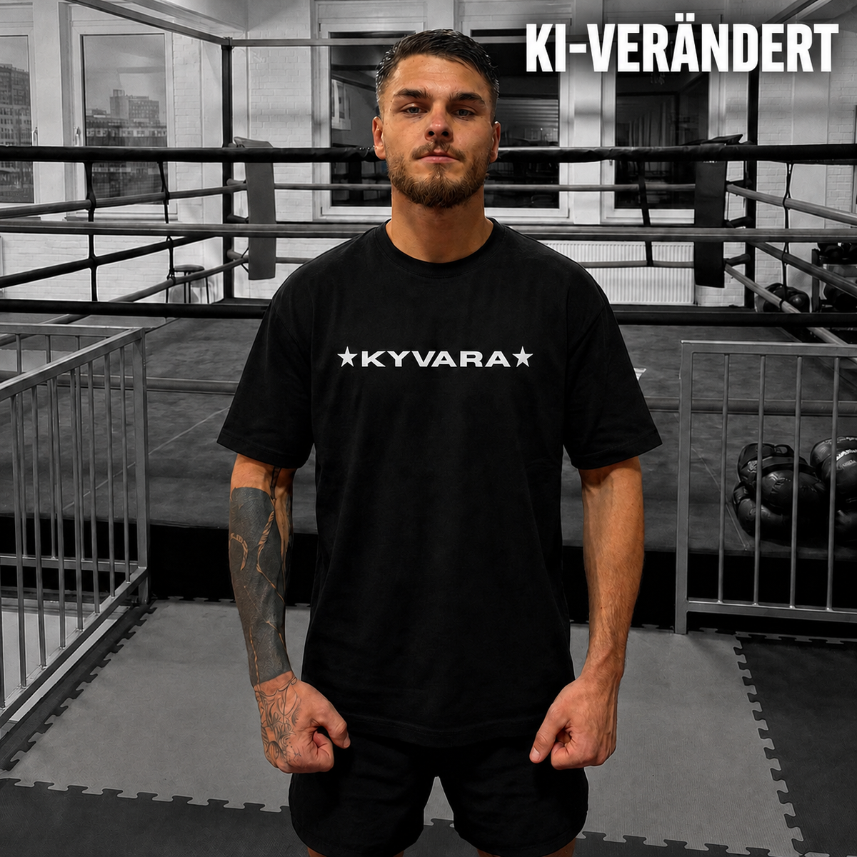 KYVARA - DEATH BEFORE DISHONOUR | OVERSIZED TEE