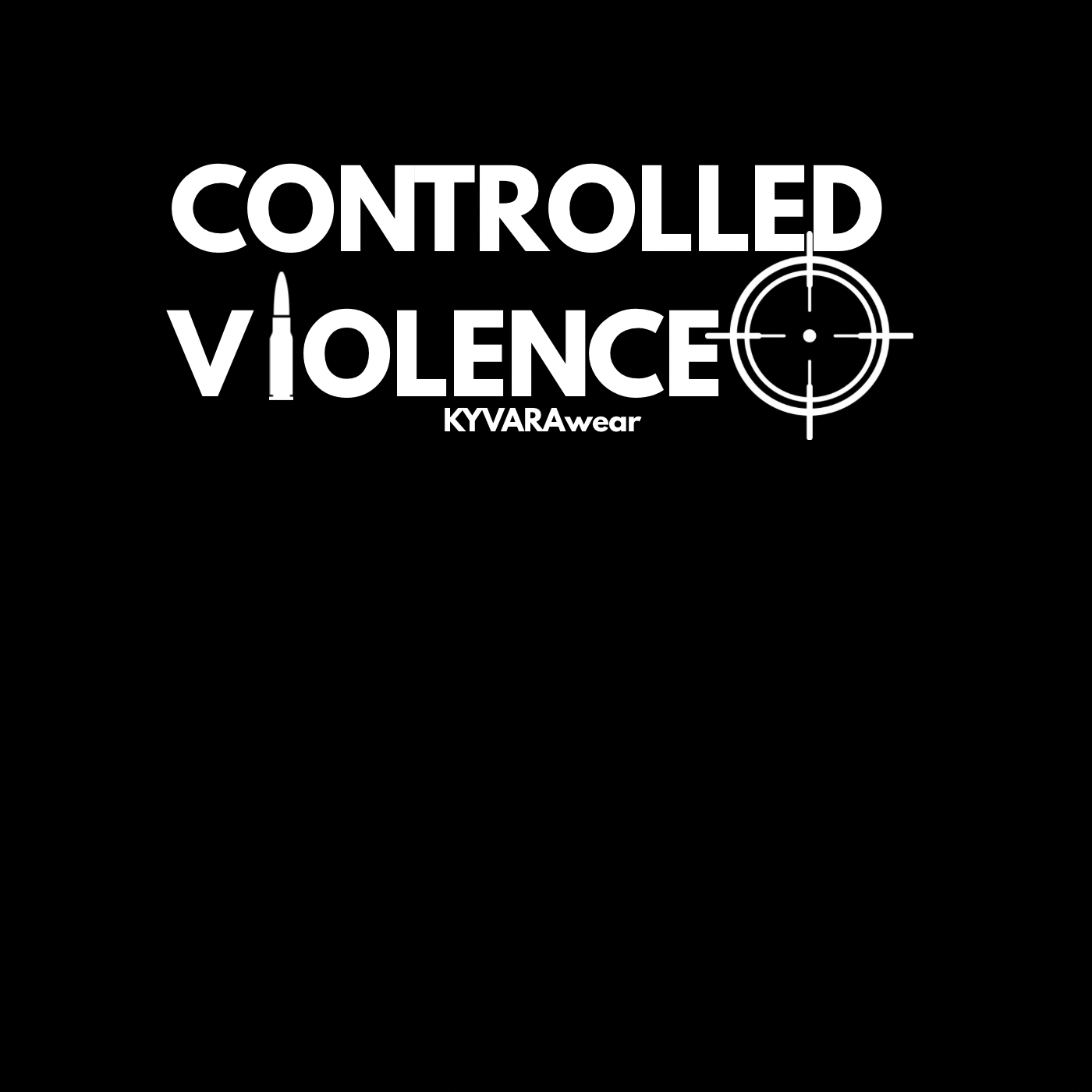 KYVARA - CONTROLLED VIOLENCE | OVERSIZED TEE