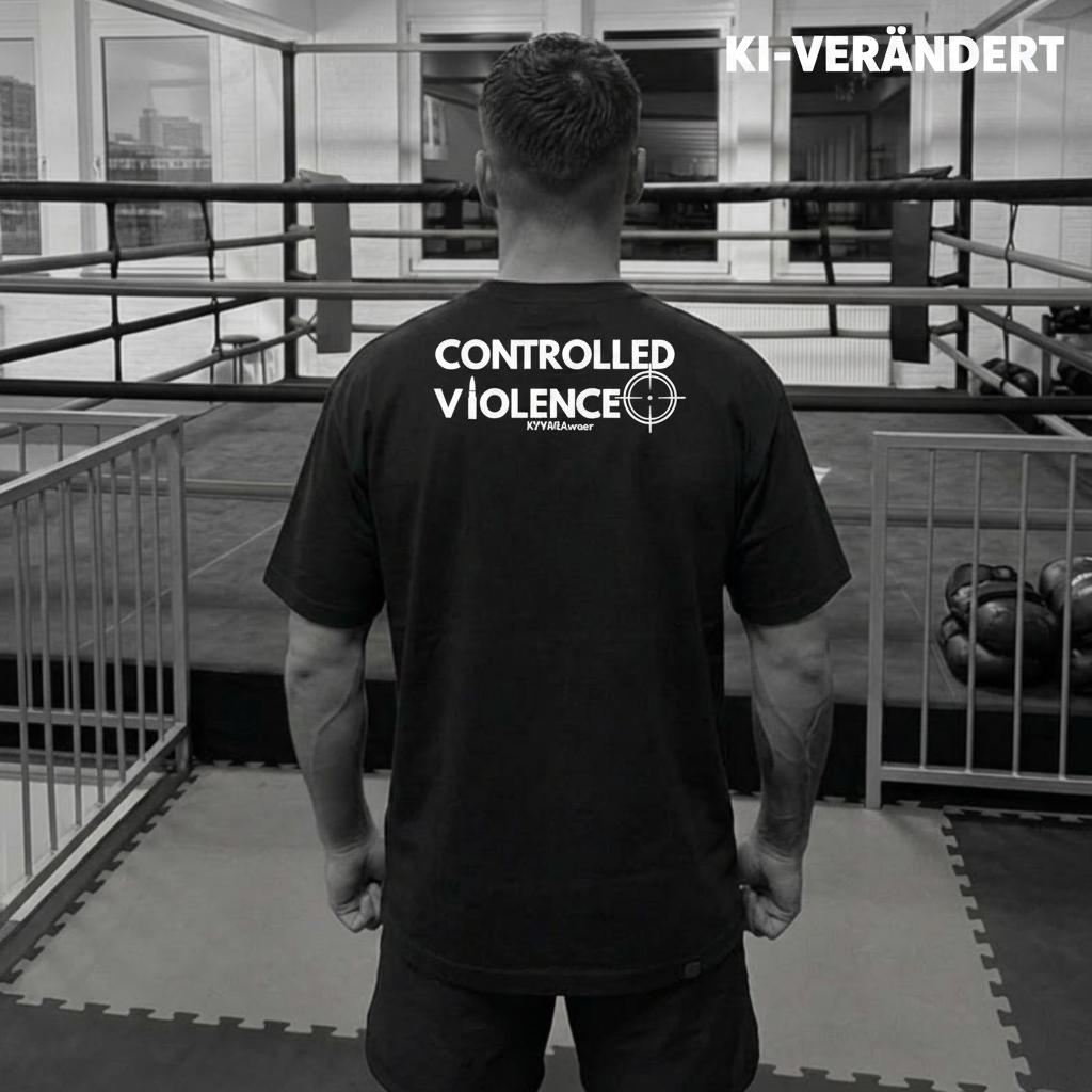 KYVARA - CONTROLLED VIOLENCE | OVERSIZED TEE