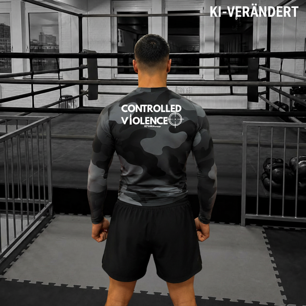 KYVARA - CONTROLLED VIOLENCE | RASHGUARD