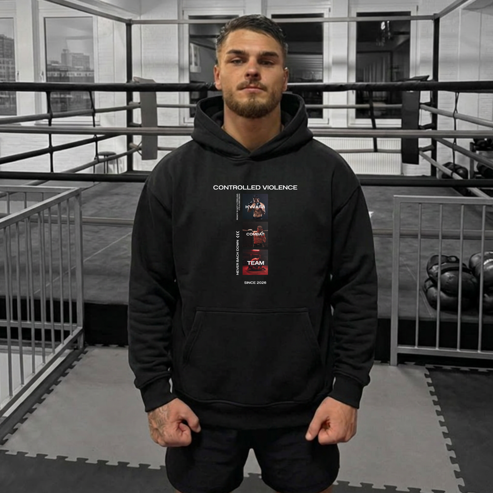 KYVARA - READY OR NOT Hoodie – Black